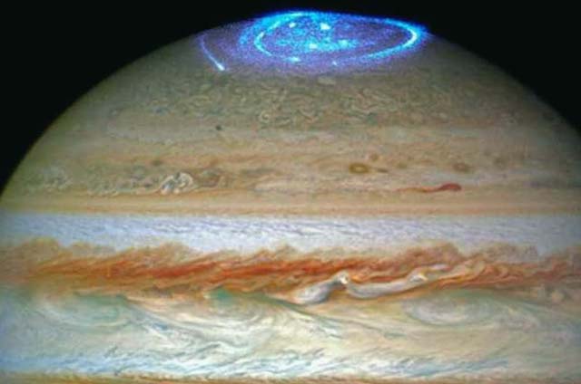 Auroras boreales de jupiter