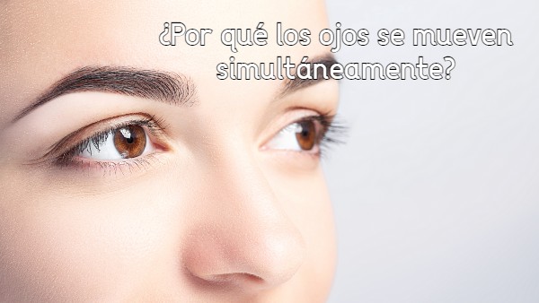 Por qué los ojos se mueven simultáneamente